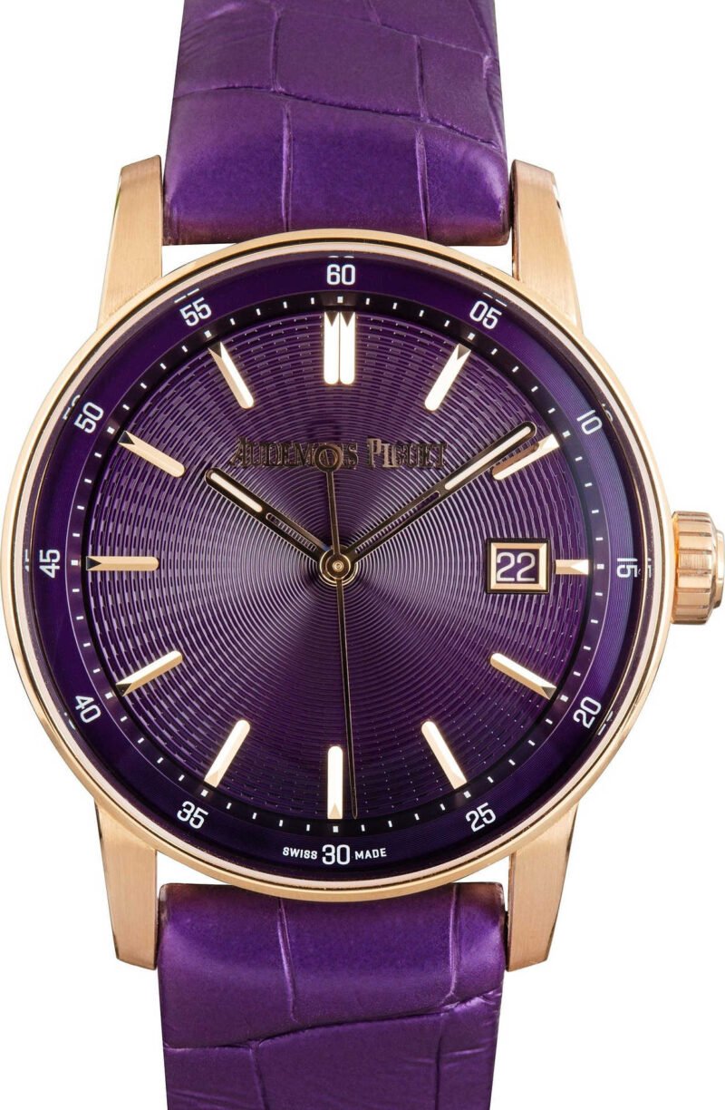 Audemars Piguet Code 11:59 Purple Dial - Chrono Swiss Watch Audemars Piguet Code 11:59 Purple Dial - Chrono Swiss Watch