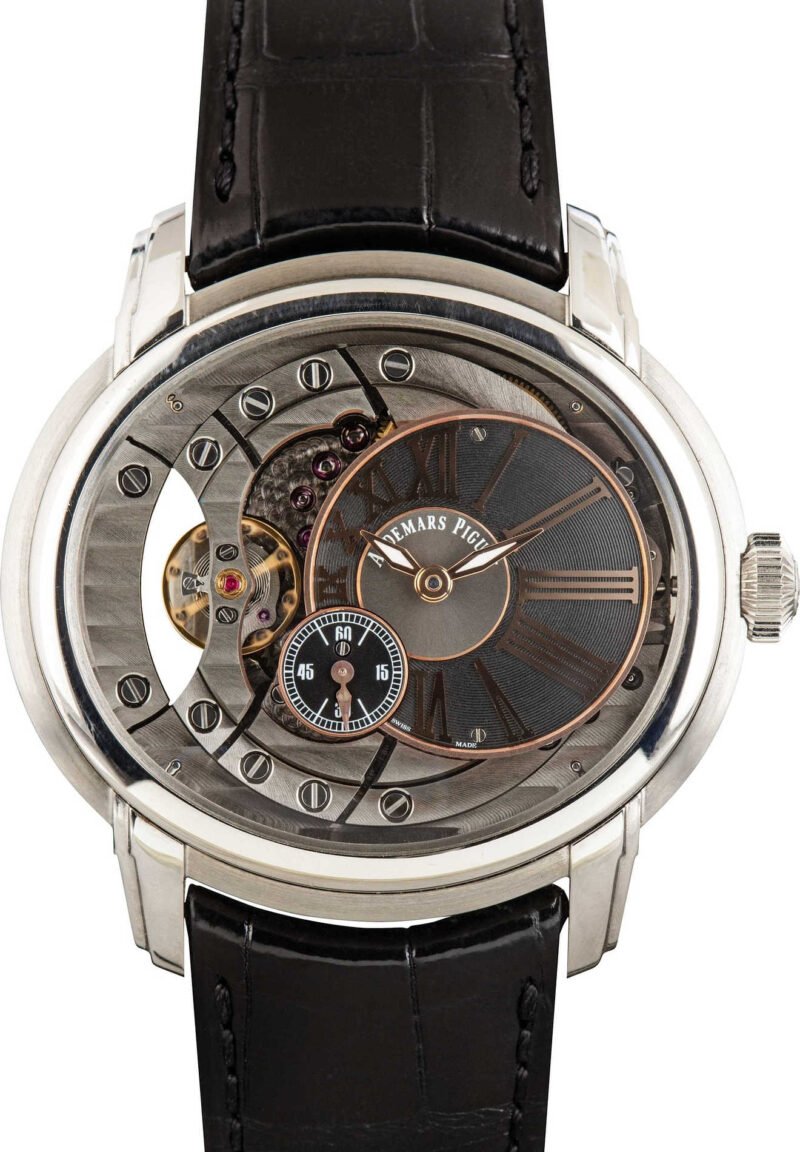 Audemars Piguet Millenary 4101 Skeleton Dial - Chrono Swiss Watch Audemars Piguet Millenary 4101 Skeleton Dial - Chrono Swiss Watch