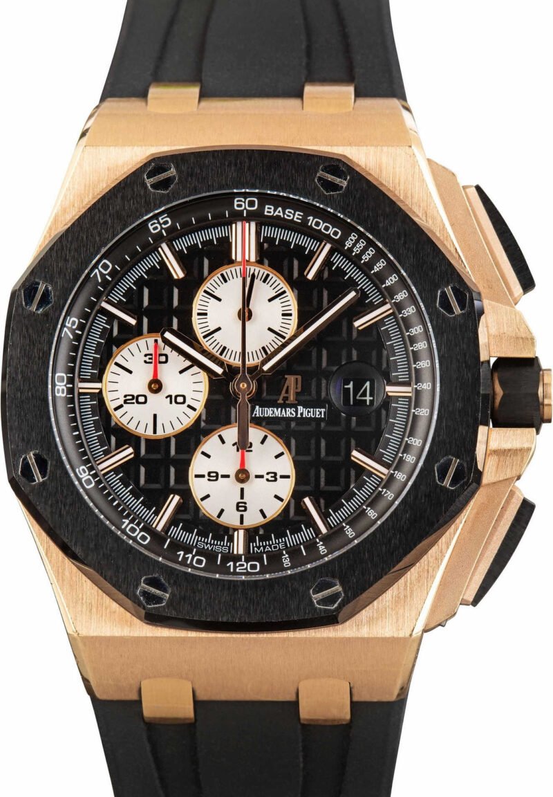 Audemars Piguet Royal Oak Offshore Chronograph Rose Gold - Chrono Swiss Watch Audemars Piguet Royal Oak Offshore Chronograph Rose Gold - Chrono Swiss Watch