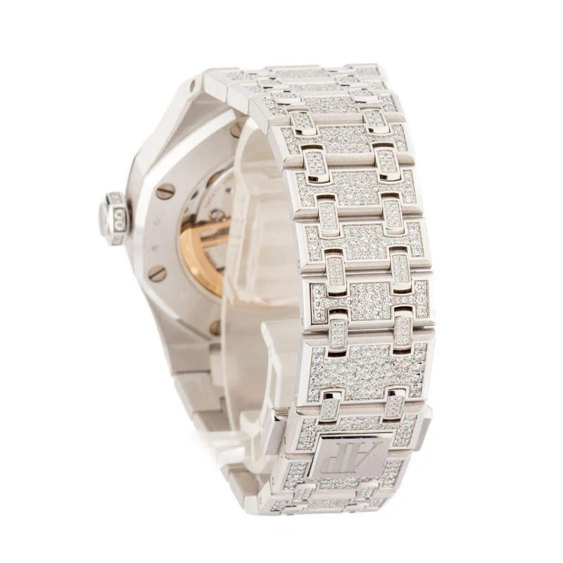 Audemars Piguet Royal Oak Selfwinding 18k White Gold - Chrono Swiss Watch Audemars Piguet Royal Oak Selfwinding 18k White Gold - Chrono Swiss Watch