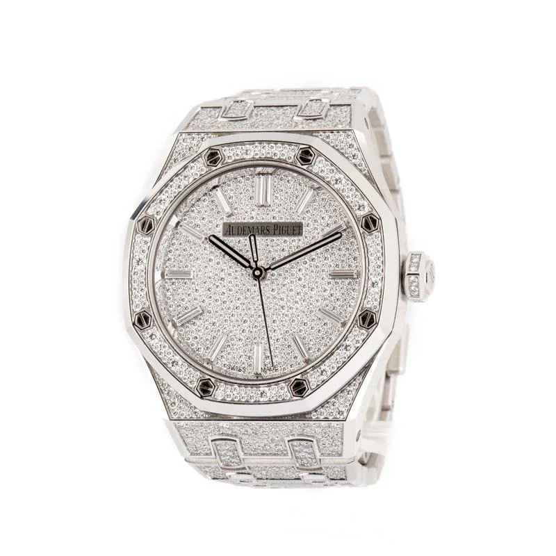 Audemars Piguet Royal Oak Selfwinding 18k White Gold - Chrono Swiss Watch Audemars Piguet Royal Oak Selfwinding 18k White Gold - Chrono Swiss Watch
