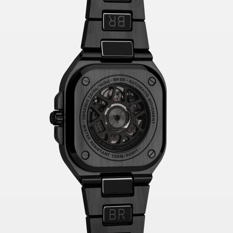 Bell & Ross BR-05 Skeleton Black Ceramic (BR05A-BL-SK-CE/SCE) - Chrono Swiss Watch Bell & Ross BR-05 Skeleton Black Ceramic (BR05A-BL-SK-CE/SCE) - Chrono Swiss Watch