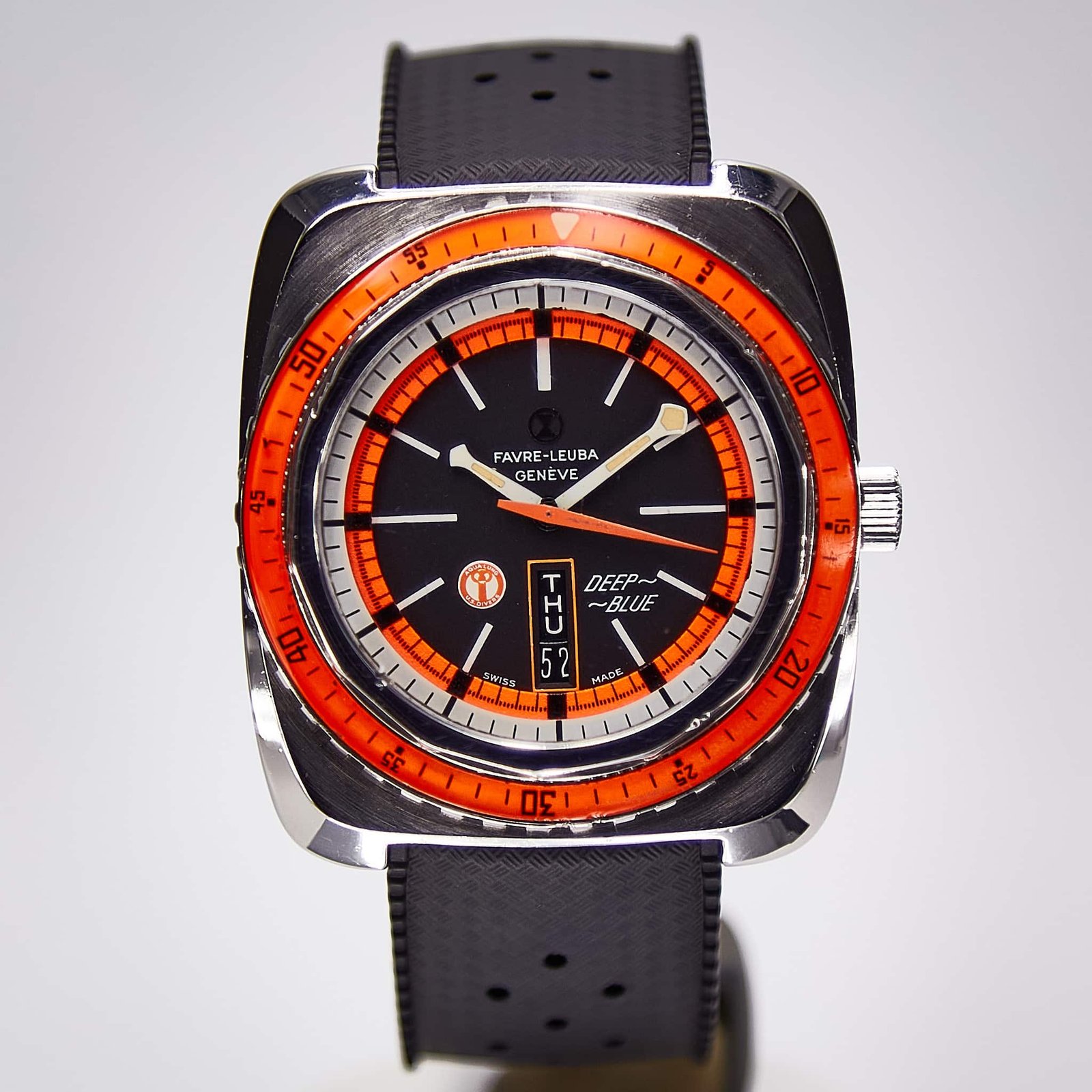 Favre-Leuba Deep Blue (59973) - Chrono Swiss Watch Favre-Leuba Deep Blue (59973) - Chrono Swiss Watch
