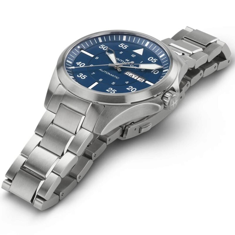 Hamilton Khaki Aviation Pilot Day Date (H64635140) - Chrono Swiss Watch Hamilton Khaki Aviation Pilot Day Date (H64635140) - Chrono Swiss Watch