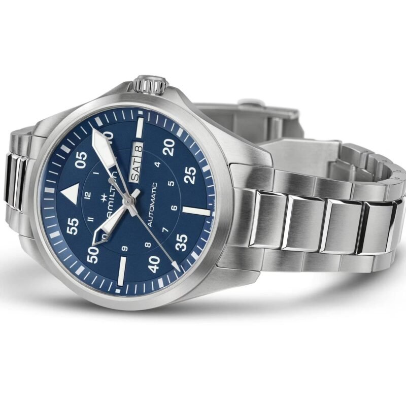 Hamilton Khaki Aviation Pilot Day Date (H64635140) - Chrono Swiss Watch Hamilton Khaki Aviation Pilot Day Date (H64635140) - Chrono Swiss Watch