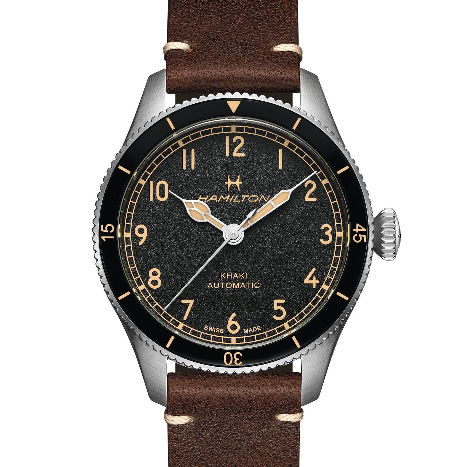 Hamilton Khaki Aviation Pilot Pioneer (H76205530) - Chrono Swiss Watch Hamilton Khaki Aviation Pilot Pioneer (H76205530) - Chrono Swiss Watch