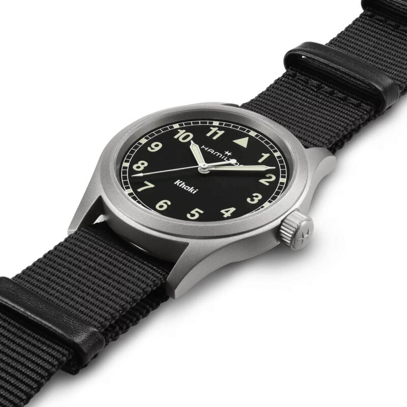 Hamilton Khaki Field Quartz (H69401430) - Chrono Swiss Watch Hamilton Khaki Field Quartz (H69401430) - Chrono Swiss Watch