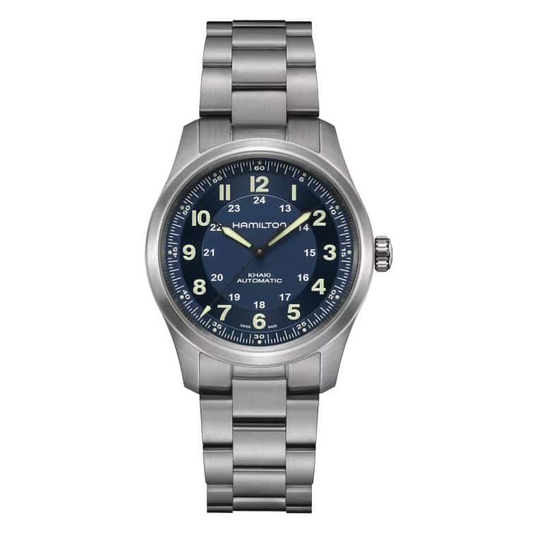 Hamilton Khaki Field Titanium (H70205140) - Chrono Swiss Watch Hamilton Khaki Field Titanium (H70205140) - Chrono Swiss Watch