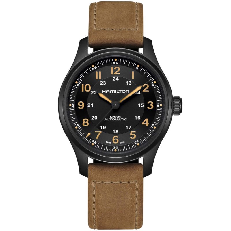 Hamilton Khaki Field Titanium (H70665533) - Chrono Swiss Watch Hamilton Khaki Field Titanium (H70665533) - Chrono Swiss Watch