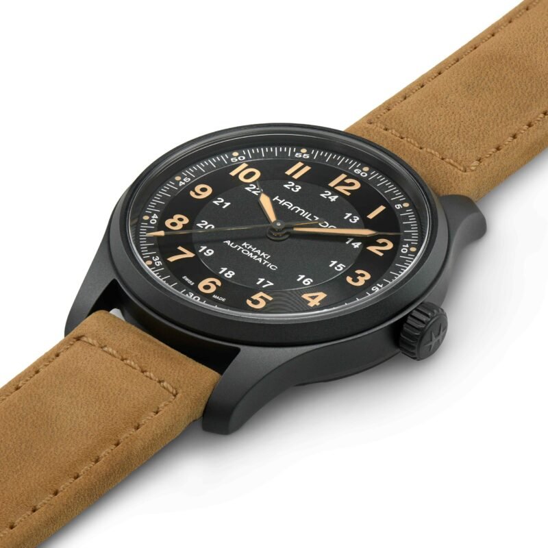 Hamilton Khaki Field Titanium (H70665533) - Chrono Swiss Watch Hamilton Khaki Field Titanium (H70665533) - Chrono Swiss Watch
