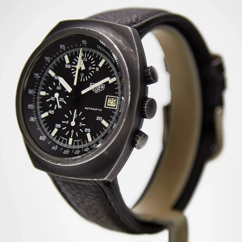 Heuer Chronograph GMT | Lemania 5100 Movement (510.501) - Chrono Swiss Watch Heuer Chronograph GMT | Lemania 5100 Movement (510.501) - Chrono Swiss Watch