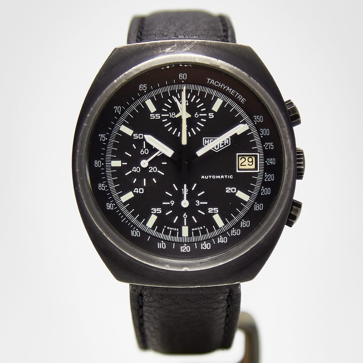 Heuer Chronograph GMT | Lemania 5100 Movement (510.501) - Chrono Swiss Watch Heuer Chronograph GMT | Lemania 5100 Movement (510.501) - Chrono Swiss Watch