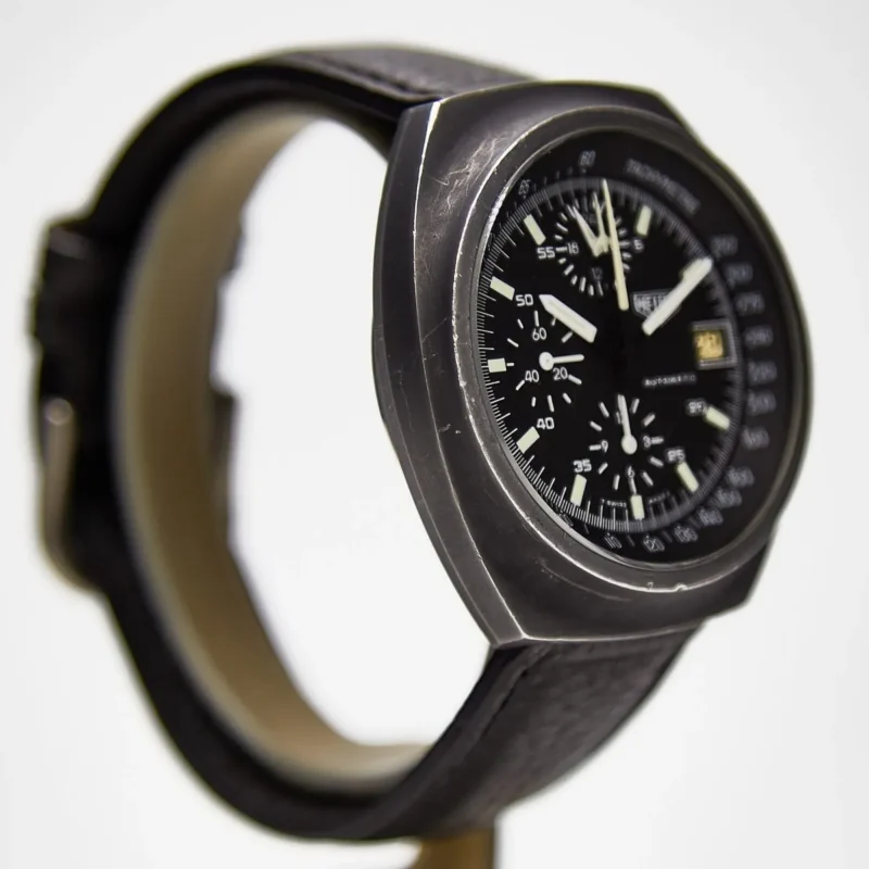 Heuer Chronograph GMT | Lemania 5100 Movement (510.501) - Chrono Swiss Watch Heuer Chronograph GMT | Lemania 5100 Movement (510.501) - Chrono Swiss Watch