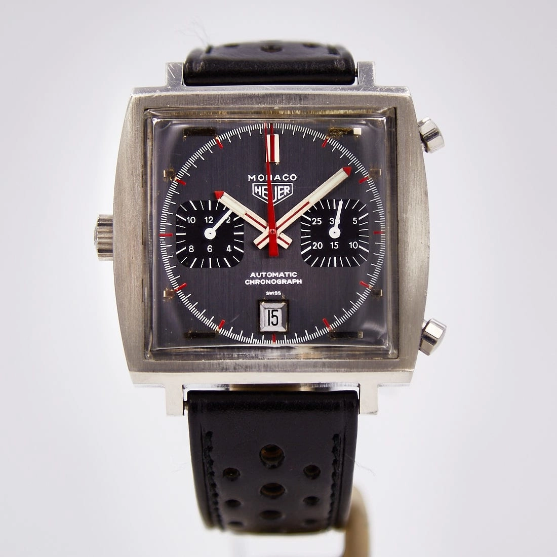 Heuer Monaco (1133G) - Chrono Swiss Watch Heuer Monaco (1133G) - Chrono Swiss Watch