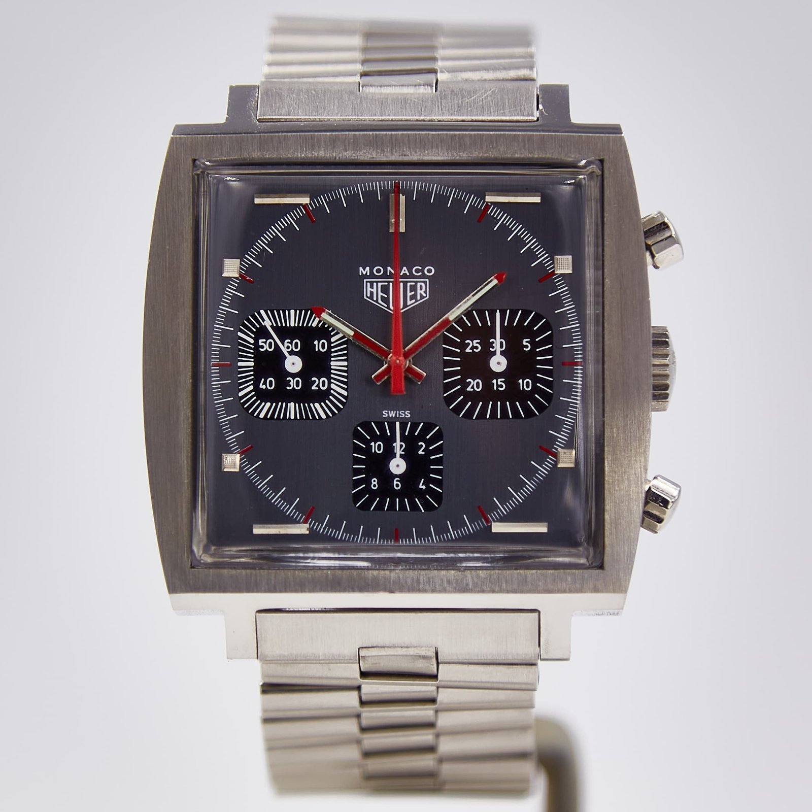 Heuer Monaco (73633) - Chrono Swiss Watch Heuer Monaco (73633) - Chrono Swiss Watch