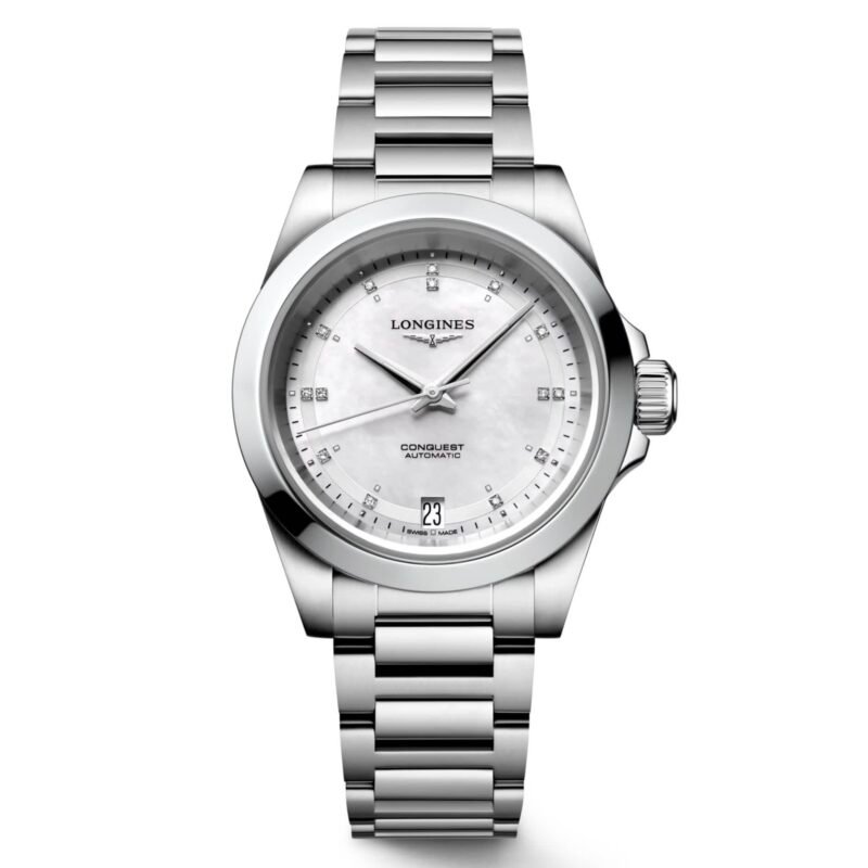 Longines Conquest (L3.430.4.87.6) - Chrono Swiss Watch Longines Conquest (L3.430.4.87.6) - Chrono Swiss Watch