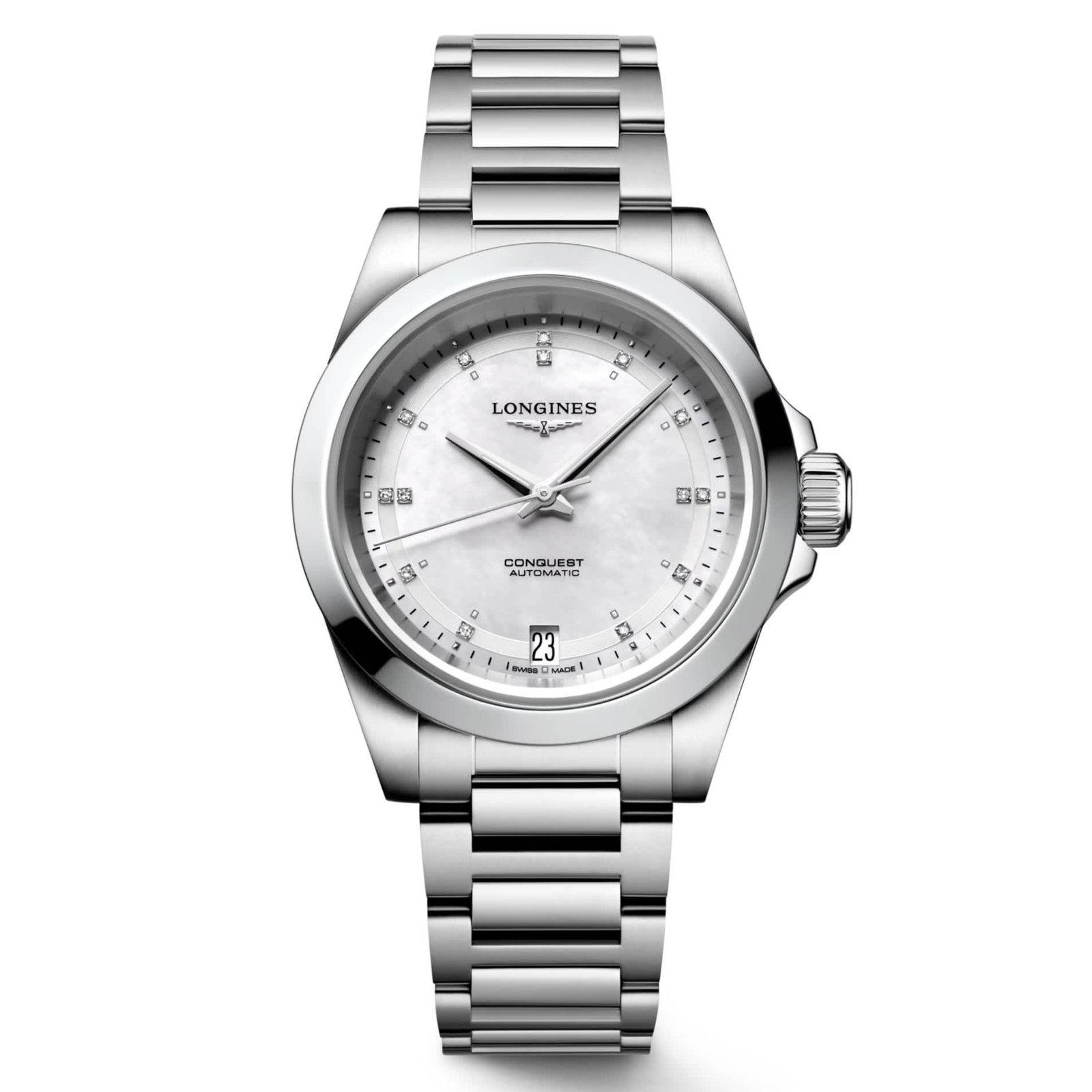 Longines Conquest (L3.430.4.87.6) - Chrono Swiss Watch Longines Conquest (L3.430.4.87.6) - Chrono Swiss Watch