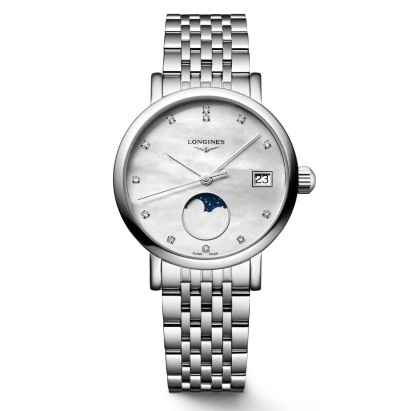 Longines Elegant Collection (L4.330.4.87.6) - Chrono Swiss Watch Longines Elegant Collection (L4.330.4.87.6) - Chrono Swiss Watch