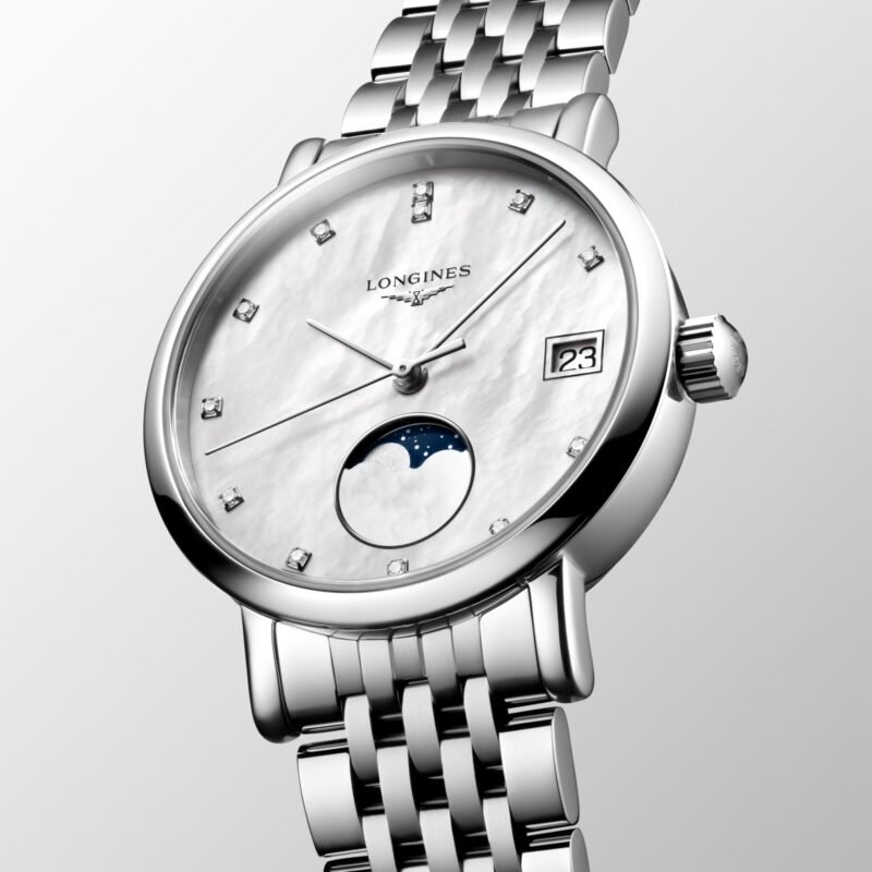 Longines Elegant Collection (L4.330.4.87.6) - Chrono Swiss Watch Longines Elegant Collection (L4.330.4.87.6) - Chrono Swiss Watch