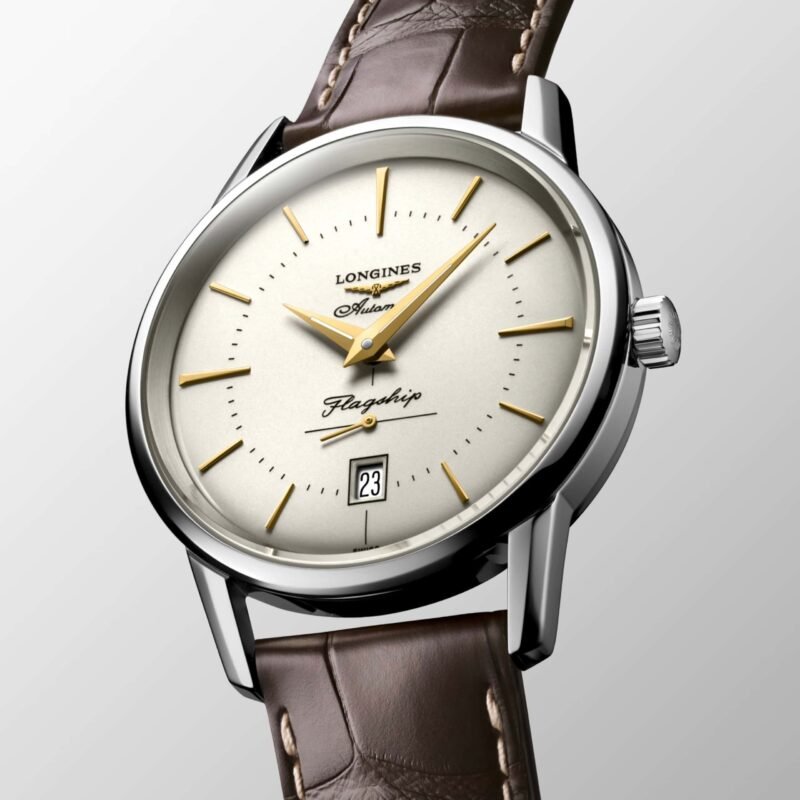 Longines Flagship (L4.795.4.78.2) - Chrono Swiss Watch Longines Flagship (L4.795.4.78.2) - Chrono Swiss Watch