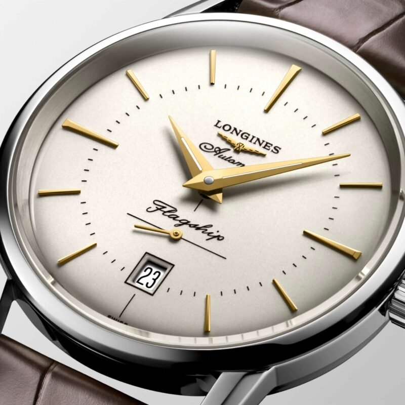 Longines Flagship (L4.795.4.78.2) - Chrono Swiss Watch Longines Flagship (L4.795.4.78.2) - Chrono Swiss Watch