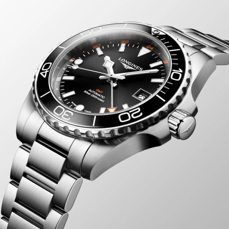 Longines HydroConquest GMT (L3.790.4.56.6) - Chrono Swiss Watch Longines HydroConquest GMT (L3.790.4.56.6) - Chrono Swiss Watch