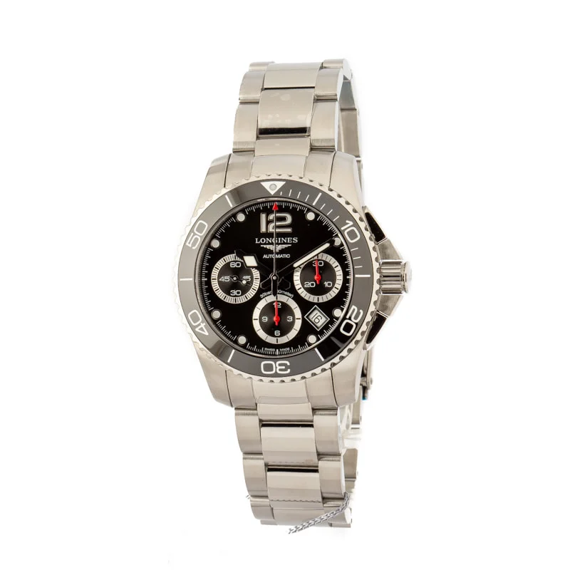 Longines HydroConquest Stainless Steel - Chrono Swiss Watch Longines HydroConquest Stainless Steel - Chrono Swiss Watch