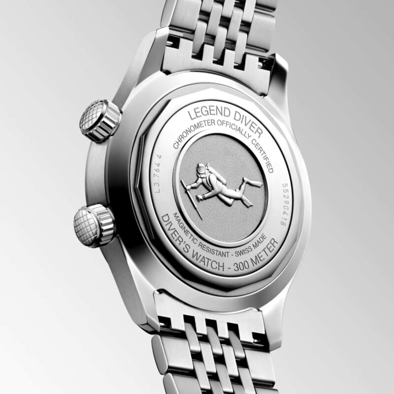 Longines Legend Diver (L3.764.4.16.6) - Chrono Swiss Watch Longines Legend Diver (L3.764.4.16.6) - Chrono Swiss Watch
