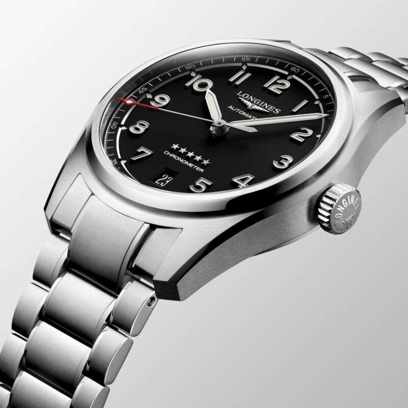 Longines Spirit (L3.410.4.53.6) - Chrono Swiss Watch Longines Spirit (L3.410.4.53.6) - Chrono Swiss Watch