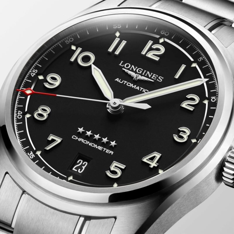 Longines Spirit (L3.410.4.53.6) - Chrono Swiss Watch Longines Spirit (L3.410.4.53.6) - Chrono Swiss Watch