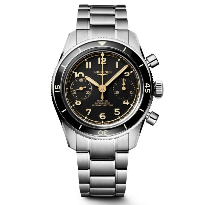 Longines Spirit Pilot Flyback (L3.721.4.53.6) - Chrono Swiss Watch Longines Spirit Pilot Flyback (L3.721.4.53.6) - Chrono Swiss Watch