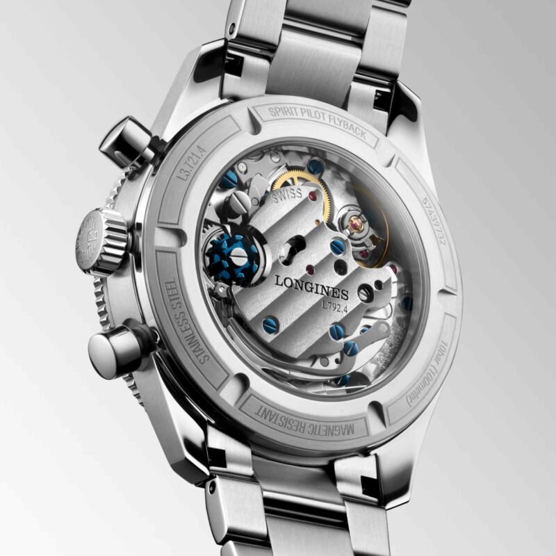 Longines Spirit Pilot Flyback (L3.721.4.53.6) - Chrono Swiss Watch Longines Spirit Pilot Flyback (L3.721.4.53.6) - Chrono Swiss Watch
