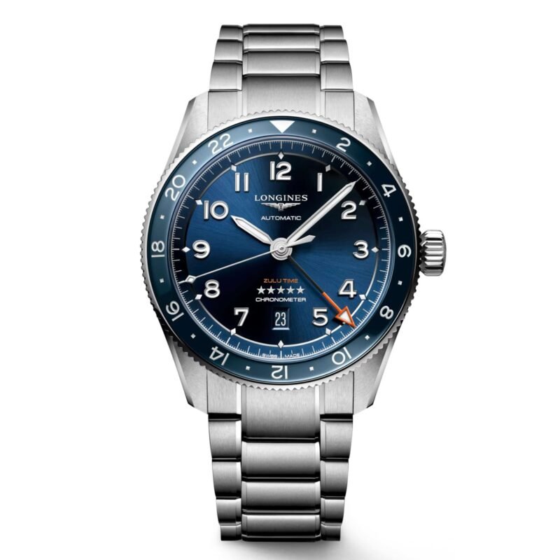 Longines Spirit Zulu Time (L3.812.4.93.6) - Chrono Swiss Watch Longines Spirit Zulu Time (L3.812.4.93.6) - Chrono Swiss Watch