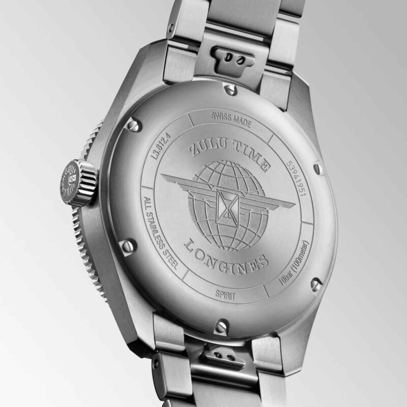 Longines Spirit Zulu Time (L3.812.4.93.6) - Chrono Swiss Watch Longines Spirit Zulu Time (L3.812.4.93.6) - Chrono Swiss Watch