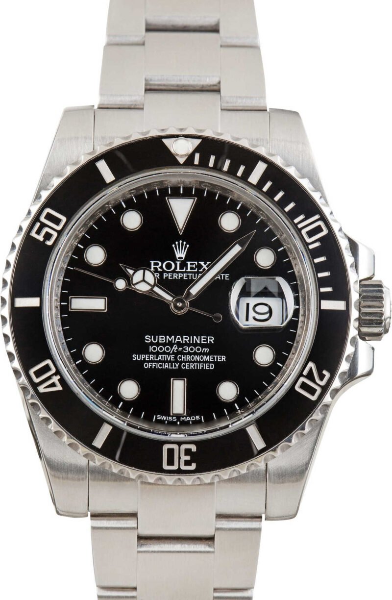 Men's Rolex Submariner Ref 116610 Stainless Steel - Chrono Swiss Watch Men's Rolex Submariner Ref 116610 Stainless Steel - Chrono Swiss Watch