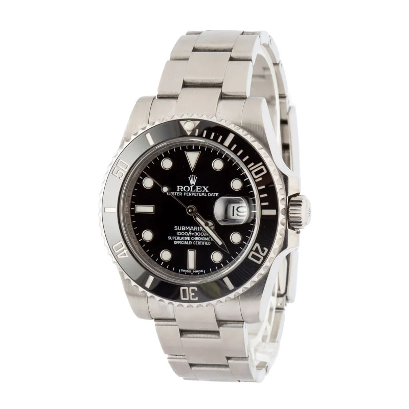 Men's Rolex Submariner Ref 116610 Stainless Steel - Chrono Swiss Watch Men's Rolex Submariner Ref 116610 Stainless Steel - Chrono Swiss Watch