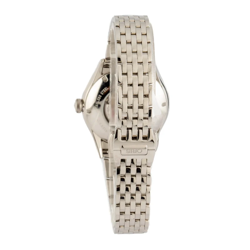 Oris Artelier Date Diamonds Grey Dial - Chrono Swiss Watch Oris Artelier Date Diamonds Grey Dial - Chrono Swiss Watch