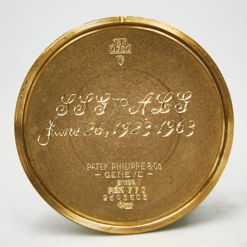 Patek Philippe 18K Yellow Gold Pocket Watch CIRCA 1958 - Chrono Swiss Watch Patek Philippe 18K Yellow Gold Pocket Watch CIRCA 1958 - Chrono Swiss Watch