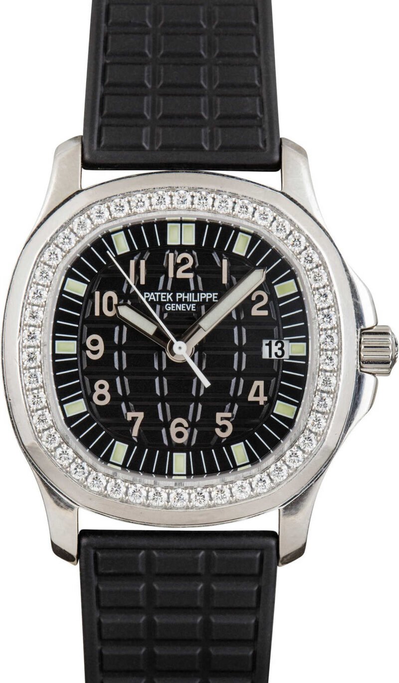 Patek Philippe Aquanaut 5067A Diamond Bezel - Chrono Swiss Watch Patek Philippe Aquanaut 5067A Diamond Bezel - Chrono Swiss Watch
