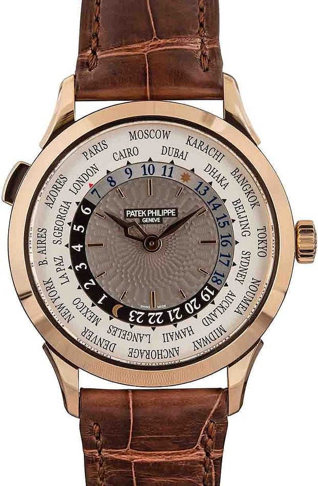 Patek Philippe Complications 18k Rose Gold - Chrono Swiss Watch Patek Philippe Complications 18k Rose Gold - Chrono Swiss Watch