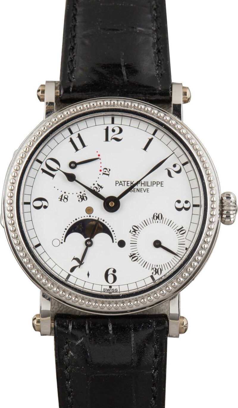 Patek Philippe Complications White Dial 5015P Platinum - Chrono Swiss Watch Patek Philippe Complications White Dial 5015P Platinum - Chrono Swiss Watch