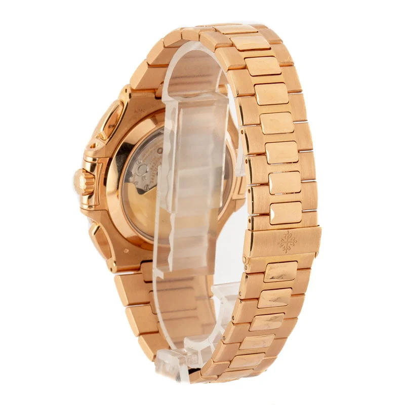 Patek Philippe Nautilus Chronograph Date Rose Gold - Chrono Swiss Watch Patek Philippe Nautilus Chronograph Date Rose Gold - Chrono Swiss Watch