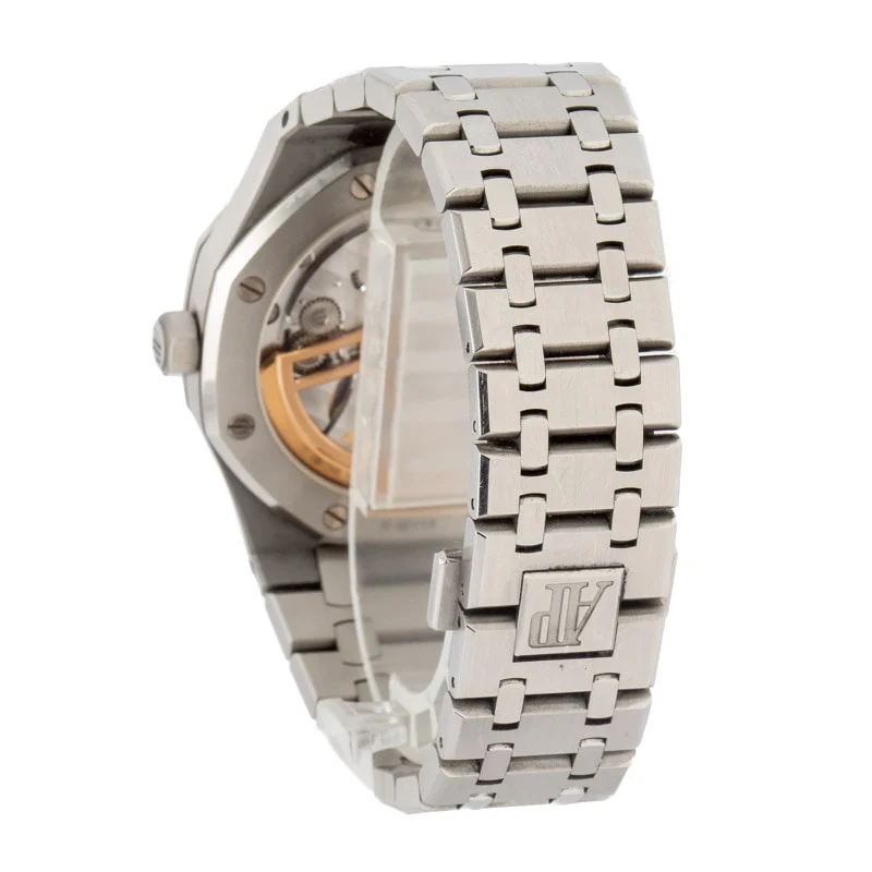 Pre-owned Audemars Piguet Royal Oak Selfwinding Black Dial - Chrono Swiss Watch Pre-owned Audemars Piguet Royal Oak Selfwinding Black Dial - Chrono Swiss Watch