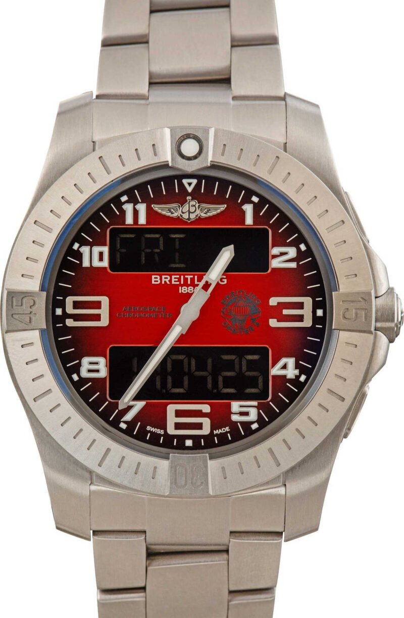 Pre-owned Breitling Aerospace B70 Orbiter Titanium - Chrono Swiss Watch Pre-owned Breitling Aerospace B70 Orbiter Titanium - Chrono Swiss Watch
