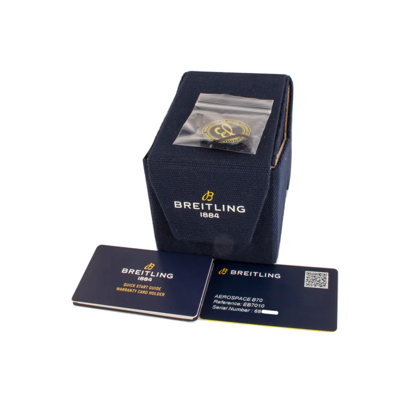 Pre-owned Breitling Aerospace B70 Orbiter Titanium - Chrono Swiss Watch Pre-owned Breitling Aerospace B70 Orbiter Titanium - Chrono Swiss Watch