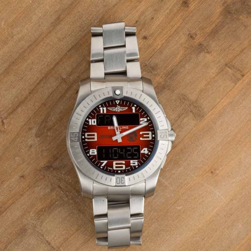 Pre-owned Breitling Aerospace B70 Orbiter Titanium - Chrono Swiss Watch Pre-owned Breitling Aerospace B70 Orbiter Titanium - Chrono Swiss Watch