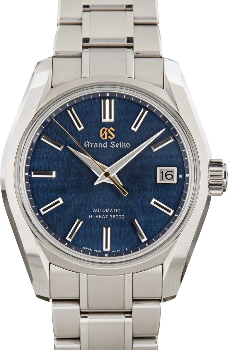 Pre-owned Grand Seiko Heritage Collection SBGH273 Blue Dial - Chrono Swiss Watch Pre-owned Grand Seiko Heritage Collection SBGH273 Blue Dial - Chrono Swiss Watch