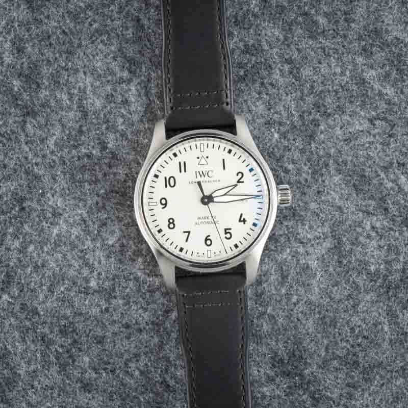 Pre-owned IWC Pilot’s Watch Mark XX IW328207 Silver Dial - Chrono Swiss Watch Pre-owned IWC Pilot’s Watch Mark XX IW328207 Silver Dial - Chrono Swiss Watch