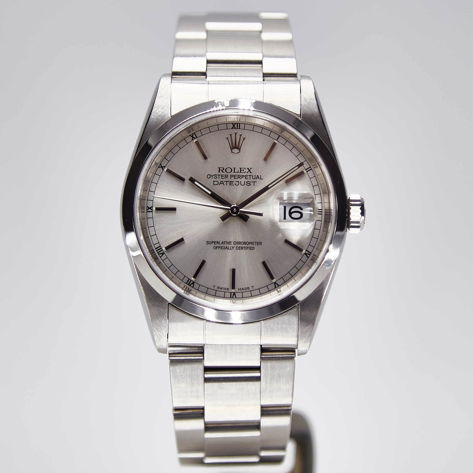 Rolex Datejust (16200) - Chrono Swiss Watch Rolex Datejust (16200) - Chrono Swiss Watch