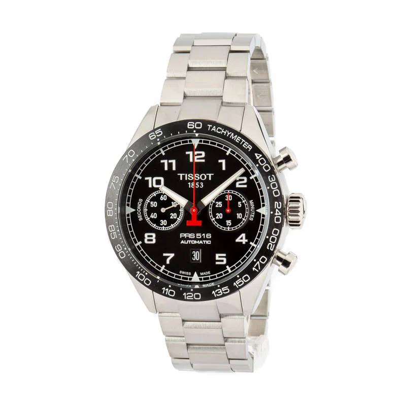 Tissot PRS 516 Automatic Chronograph Black Arabic Dial - Chrono Swiss Watch Tissot PRS 516 Automatic Chronograph Black Arabic Dial - Chrono Swiss Watch